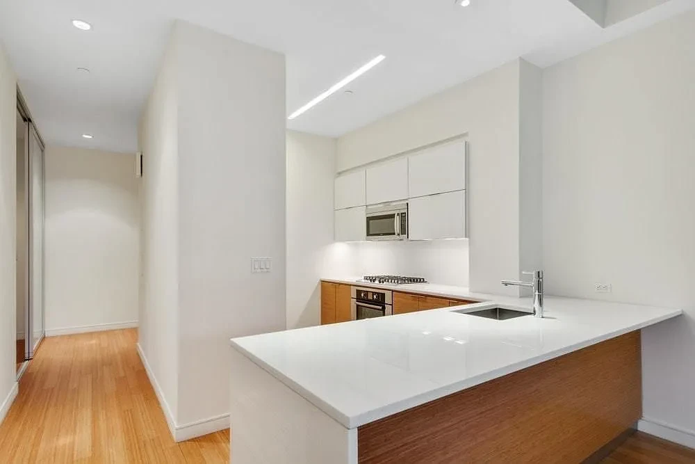 Modern kitchen with sleek design